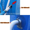 Hose Holder Pool, 2 x 30 mm - 37 mm