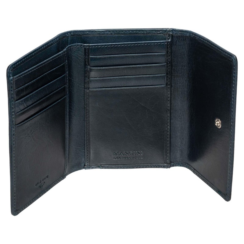 Mancini South Beach RFID Secure Medium Clutch Wallet, Pink, Pink,