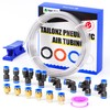 TAILONZ PNEUMATIC Clear 4mm or 5/32 inch OD 2.5mm ID
