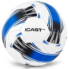 ICAST Kids Football - Size 5 Lightweight Football for Boys & Girls - Durable Training Ball for Outdoor & Indoor Play