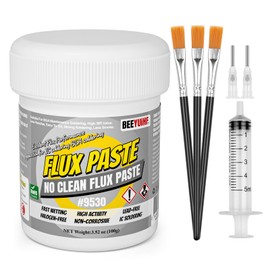 BEEYUIHF No-Clean Soldering Flux Paste, flux for Soldering, Solder Paste for Electronics PCB/IC/BGA/SMD Repairing (5.15oz/146g)