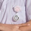 Nurse Watch Numbers Pocket Watch Stretchable White Pocket Watch for