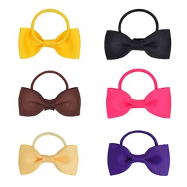 SaveSooo Hair Rubber for Children, Hair Band, Ribbon, Children's Hair Elastic, Children's Hair Elastic, Girl, Children, Ribbon, Hair Ornament, Hair Clip, Formal, Kindergarten Entrance Ceremony,