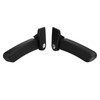 Motorcycle Passenger Armrest 2Pcs Motorcycle Passenger Rear Folding Top Case
