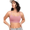 Yvette Y Back Yoga Bras for Women Low Impact Spaghetti