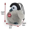 Trudi Charm Penguin Small hang on plush toy, Valentine's Day