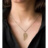 Mytys Te Amo Necklace Love of Virgen Mary Necklace Couples