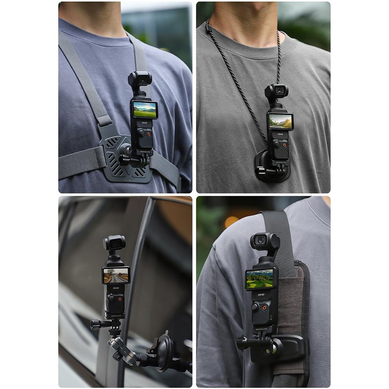 Lokyoyo Foldable Quick Release Adapter for OSMO POCKET 3, Tripod