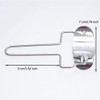 EORTA 2 Pieces Stainless Steel Pastry Rolling Cutter Circle Dough