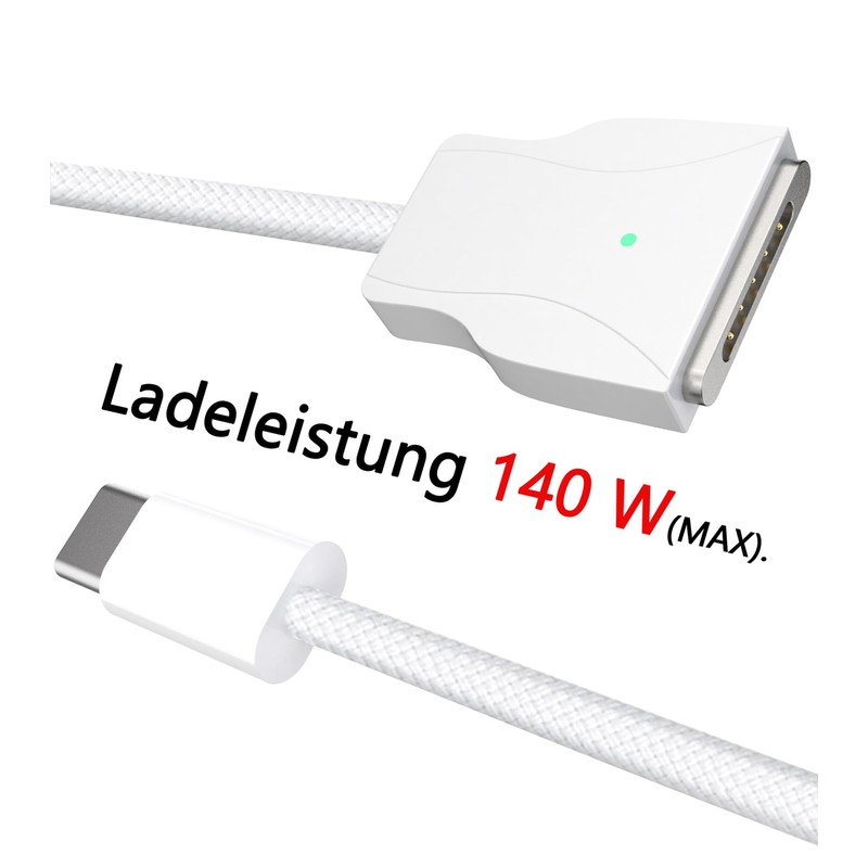 AIOUM Typ C auf magnetisches Laptop-Ladekabel der 3. Generation für