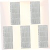 Baluue Cotton Eyelash Rods 160pcs l Size for Lash Tool