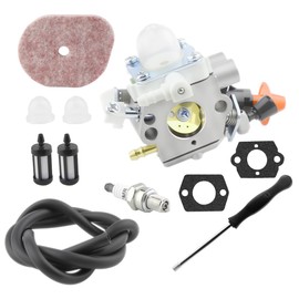 Ownengin FS 56 RC C1M-S267A Carburetor Air Fuel Filter Line Kit for Stihl FS56RC FS40C FS50C FS56C FC56C FS70C HL56K KM56R HT56C Trimmer Weed Eater Replace 4144 120 0608