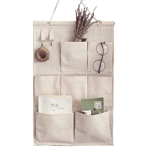 Tazive Wall Pocket, Wall Storage, Door Hanger Pocket, 3 Tiers,