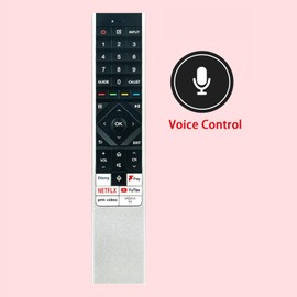 Replacement Remote Control ERF6P64H, Fit for Hisense Smart TV 55A85K 55A86K 55A87K 55A88K 55A8DK 55A8EK 55A8FK 55A85KTUK 55A86KTUK 55A87KTUK 55A88KTUK 55A855. A8EKTUK 65A85K 65A86K 65A87K