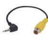 Rosebe RCA (Yellow/Video) 0.1 inch (2.5 mm) 4 Pole L