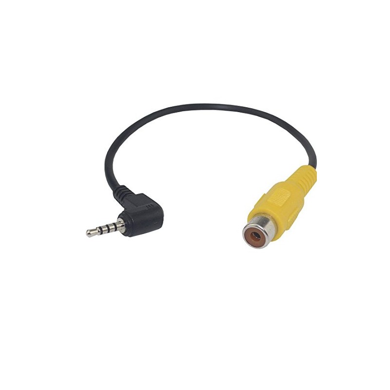 Rosebe RCA (Yellow/Video) 0.1 inch (2.5 mm) 4 Pole L