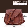 Komal's Passion Leather 12" Leather Purse Satchel