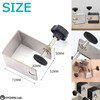 RYOHIN Lab Clamp, C-Shaped Clamp, Desk, C-Shaped, Cabinet, Fixed, Clamp,