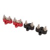 4Pcs Battery Power Stud M6 Dual Distribution Terminal Junction Post