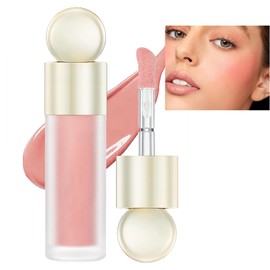 EONFAVE Flüssigkeit Blush - Samtige Wasserdicht Rouge Lang Anhaltende Liquid Blush Für Augen Gesicht Und Lippen - Seidenweiche Textur Blush Mehrfachnutzung Flüssig Matt Flüssig Blush Stick