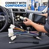 2-Pack Toyota Low-End Car Stereo Wiring Harness Cables, Multiple Vehicle-Specific