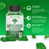 Atlantis Nutrition Supergreens Gummies - Daily Green Superfoods Supplement with