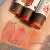 Strawberry Flavored Moisturizing Lipstick, Long Lasting Tinted Lip Balm, Hydrating