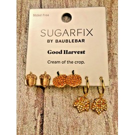Sugarfix by Baublebar Good Harvest - Acorn - Pumpkin - Leaf - Fall