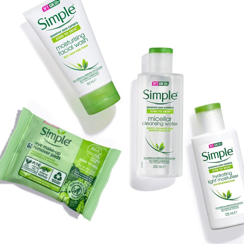 2 PACKS =60 Pads of Simple Kind to Eyes Eye