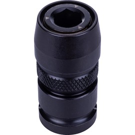 NordWolf Impact Wrench Adapter 1/2-inch Square Drive Female to 7/16-inch Hex Female, Quick Change Converter for 7/16-inch Hex Shank Drills & Bits