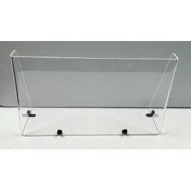 Custom Built LOW PROFILE 25" Universal boat windshield", 1/4 plexiglass, center console