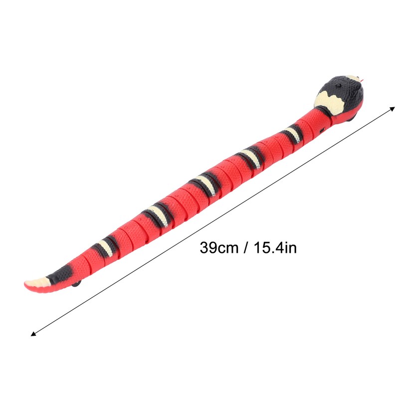 Induction Snake Toy Easy Operation Simulation Realistic Auto Sense Obstacle
