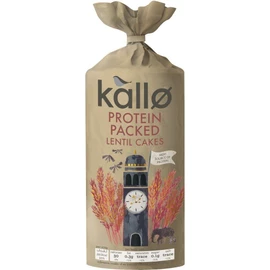 Kallo Protein Packed Lentil Cakes 100g (Pack of 24)