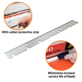 Replacement Blade for NAACOO Laminate Floor Cutter, Can Cut Laminate Floor, Vinyl Plank, Engineer Wood, LVP/T, VCT, SPC, WPC.