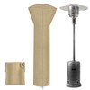PureFit Waterproof Patio Heater Covers with Zipper, Heavy Duty Garden