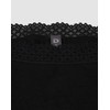 Dilling Women's Natural Merino Wool and Silk Shorts, black