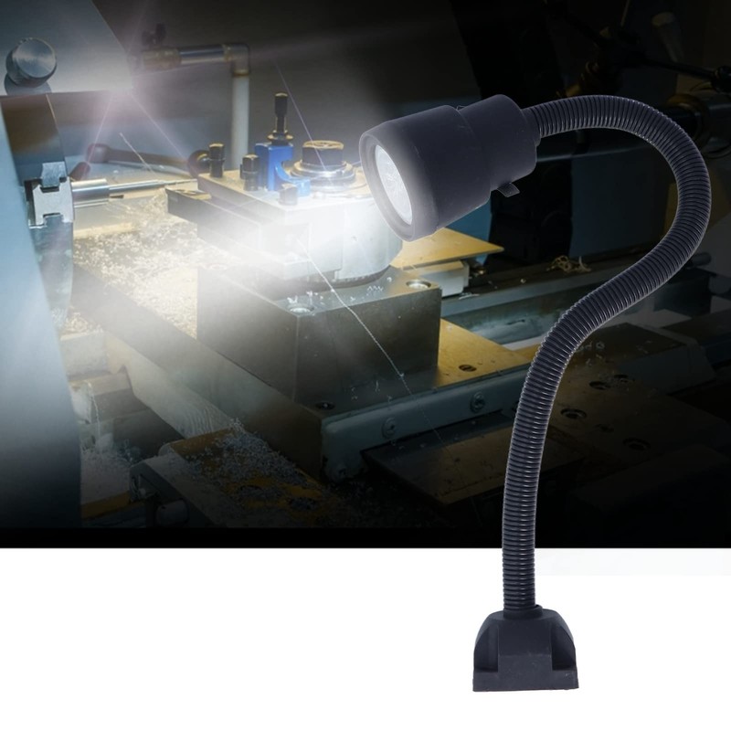 Focket 5W LED Work Light, 360° Rotation Waterproof Flexible Gooseneck