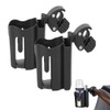 2-in-1 Stroller Cup Holder with Phone Holder,Universal Cup Holder for