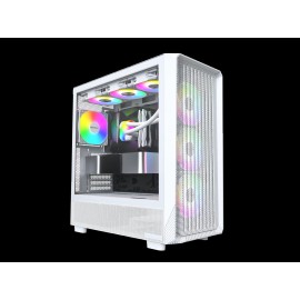 MONTECH X5- ATX Mid-Tower Gaming PC Case, High Airflow, 3x 140mm and 1x 120mm Fa