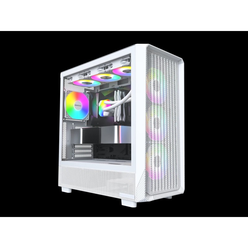 MONTECH X5- ATX Mid-Tower Gaming PC Case, High Airflow, 3x