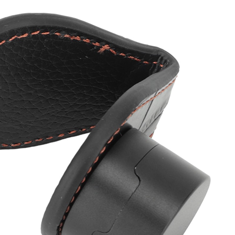 Magnetic Pocket Billiard Chalk Holder Leather Chalk Clip Billiard Pool