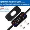 Surf turtle Inline Cord Switch 2-Pack Black Button,Rated 6A 250V
