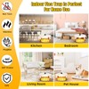 4 Pack 2025 Flea Traps for Inside Your Home with
