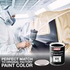 LAUCO Black 1K Basecoat Automotive Paint – Factory Color Match