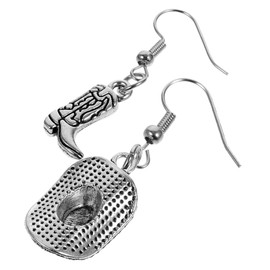 Healvian Cowgirl Earrings for Women Cute Western Dangle Drop Accessories Material Lightweight for Prom Parties and Everyday Wear