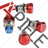 APIELE 19mm Metal Emergency Stop Push Button Swicth Latching 12-250V