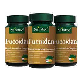 Na'trition Fucoidan Natural Organic Antioxidant Compound Capsules - 120 Veggie Capsules