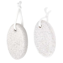 Natural Pumice Stone, 2 Pieces Pumice Stone Foot Care, Lava Stone Foot Care Callus Hard Skin Removal for Feet and Hands, Foot Scrub, Natural Foot File, Callus Remover for Skin Exfoliation