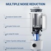 Joydeem JD-PB8200 Compact Blender with 10 Menus, Quiet Cooking Blender