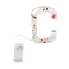 Floral Resin Letter Light Dry Flower and Alphabet Shape LED
